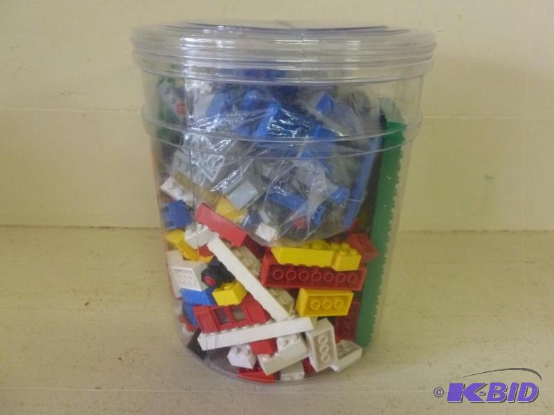 Large container of Legos....