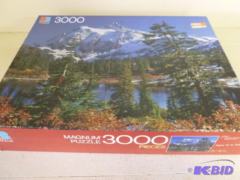 Large Milton Bradley 3000 piece mag...