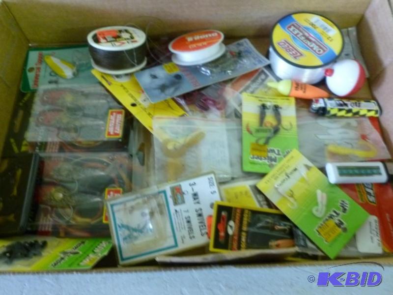 Large lot of new fishing baits and ...