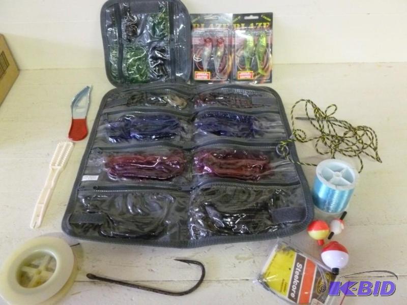 Large lot of new fishing baits and ...