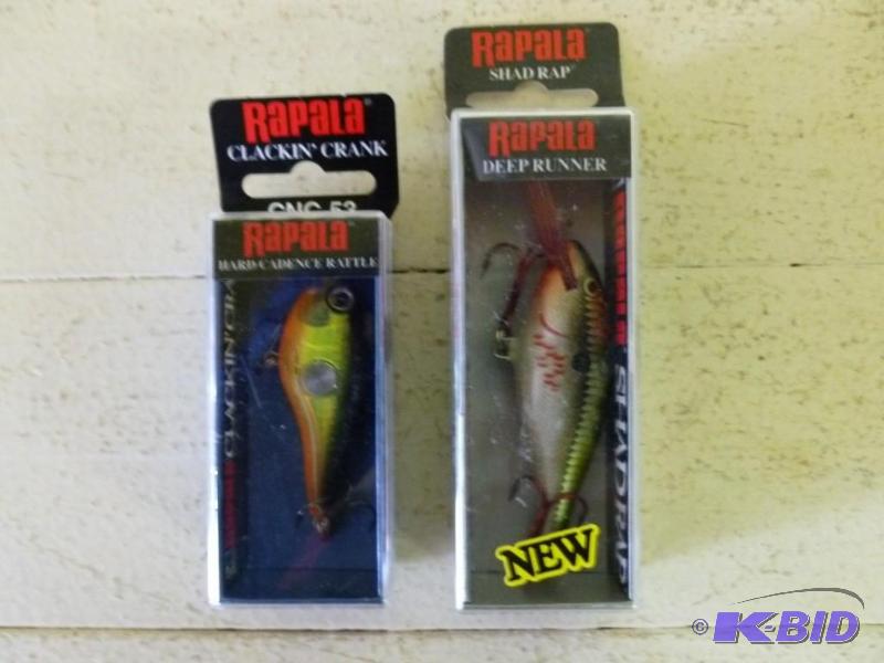 Lot of two Rapala fishing baits, ap...