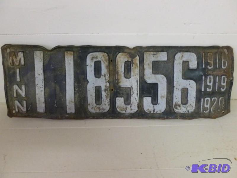 Antique Minnesota three year emboss...