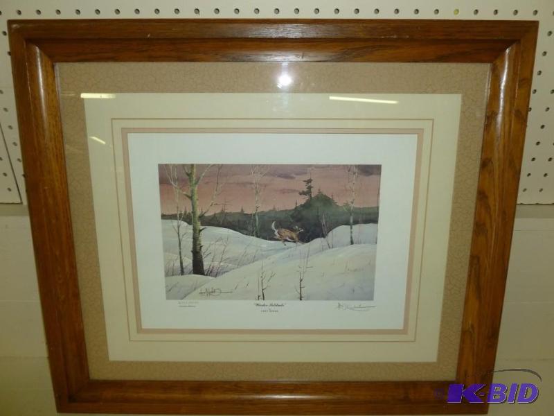 Large Les Kouba &quot Winter Solit...