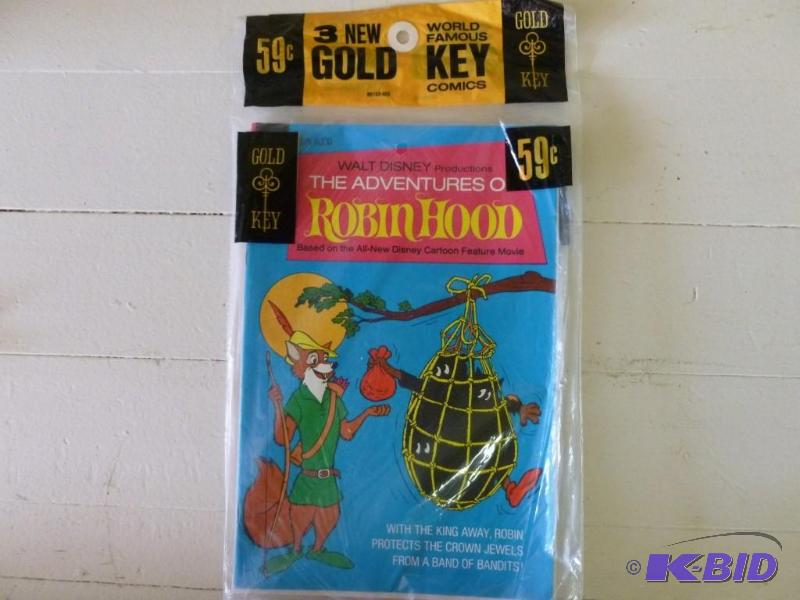 Vintage Gold Key three pack comic s...