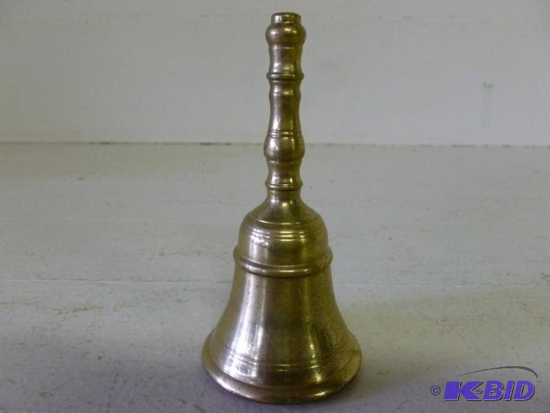 Beautiful cast brass dinner bell th...