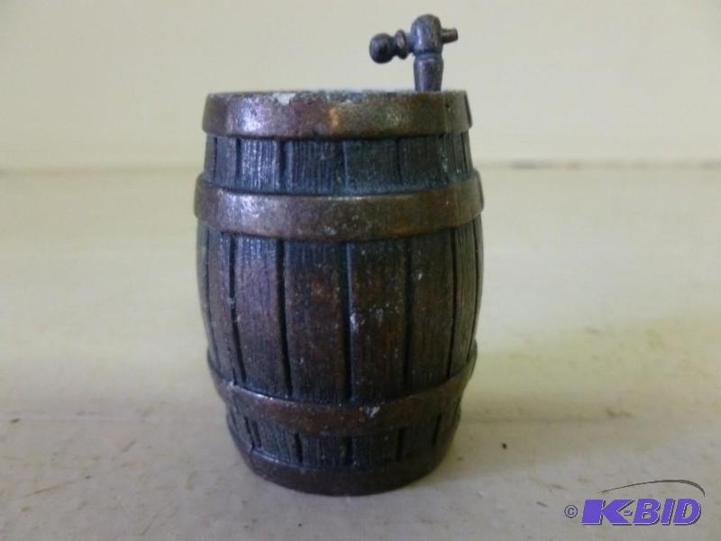 EMB solid cast brass barrel decorat...