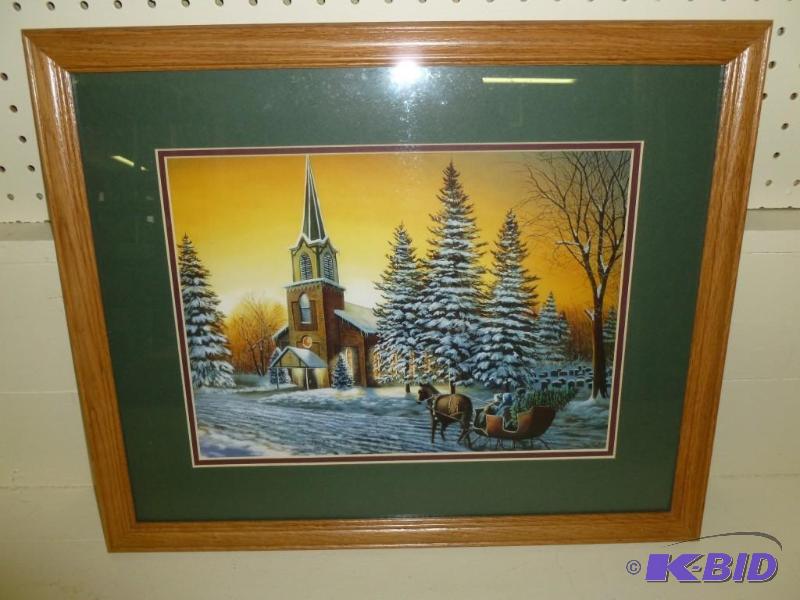 Jim Hansel - Winter Church solid oa...