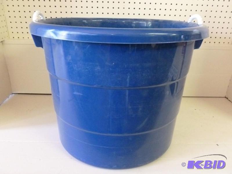 Large heavy gage plastic storage co...