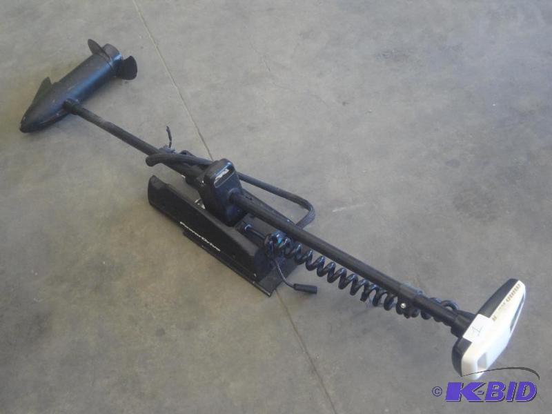 lot 1 image: MinnKota 50PD 50# Thrust Electric T...