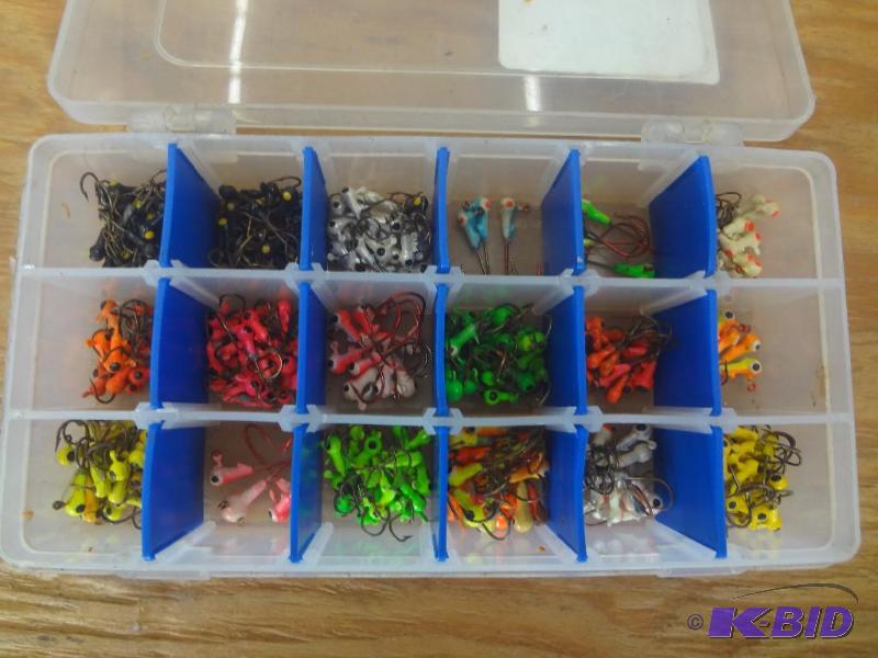 lot 135 image: Box Full Of Various Panfish Jigs...