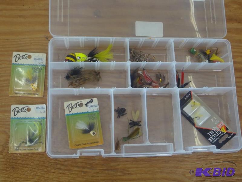 lot 153 image: Box Full Of Various Popper Lures &a...