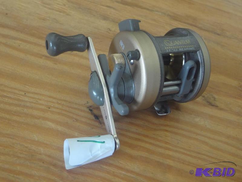 lot 160 image: Quantum Iron Casting Reel...