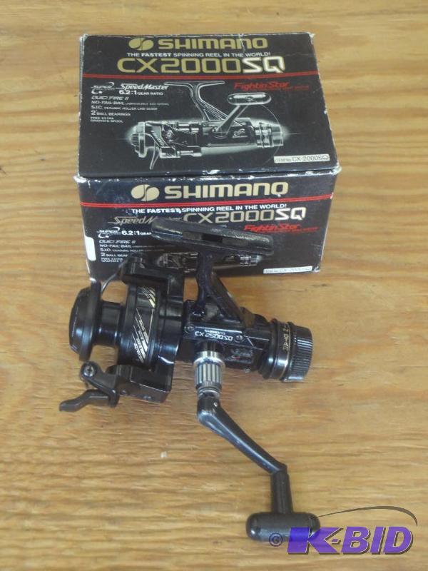 lot 189 image: Shimano CX2000-SQ SpeedMaster Reel ...