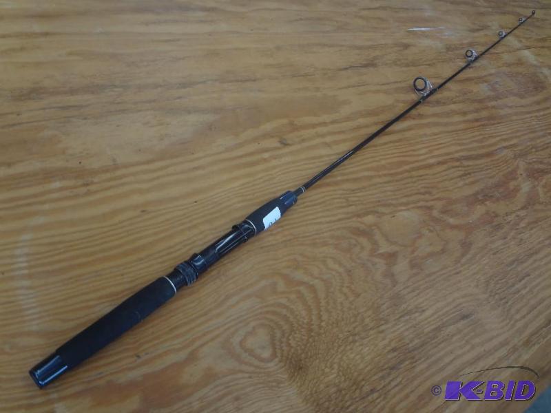 lot 26 image: Heavy Action 56" Spinning Rod...