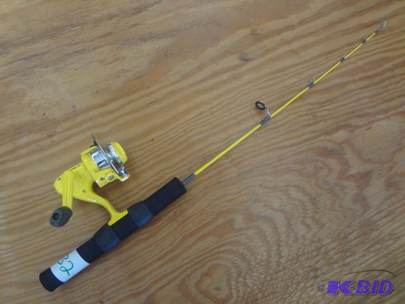 lot 32 image: Okuma Spinning Ice Rod & Reel...
