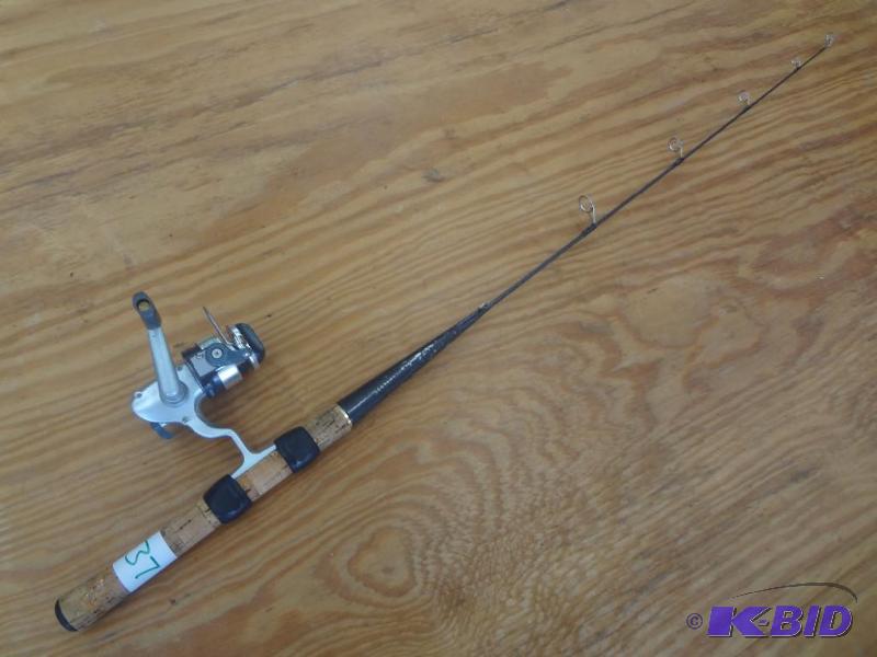 lot 37 image: Frabill Spinning Ice Rod & Reel...