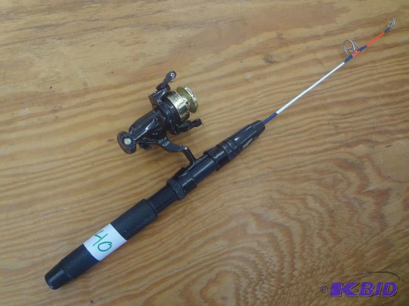 lot 40 image: HT Optimax Spinning Ice Rod & R...