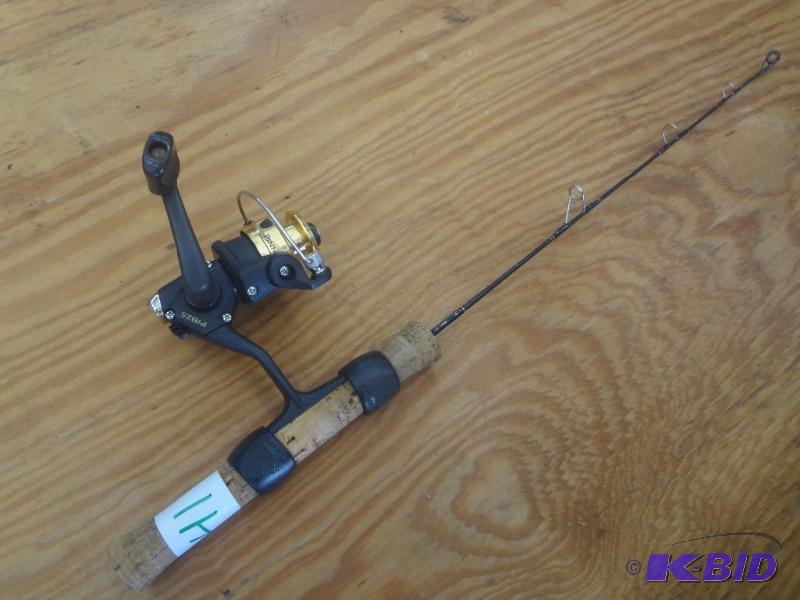 lot 41 image: Pinnacle Bonz Spinning Ice Rod &...