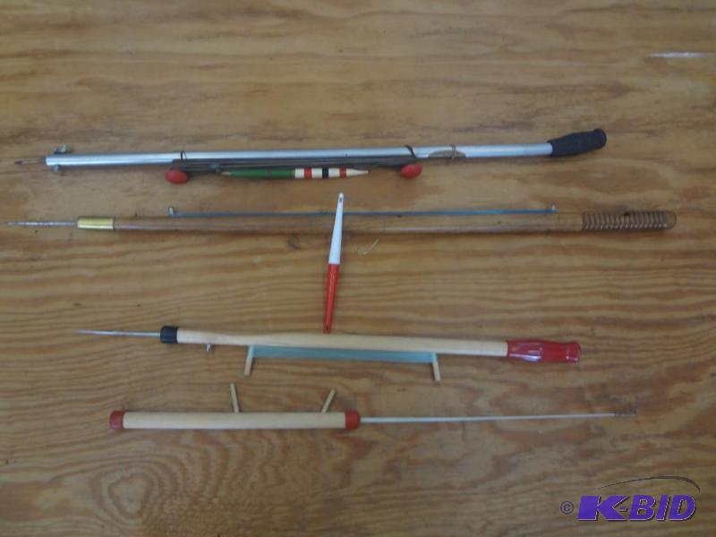lot 47 image: Lot Of Ice Fishing Poles...