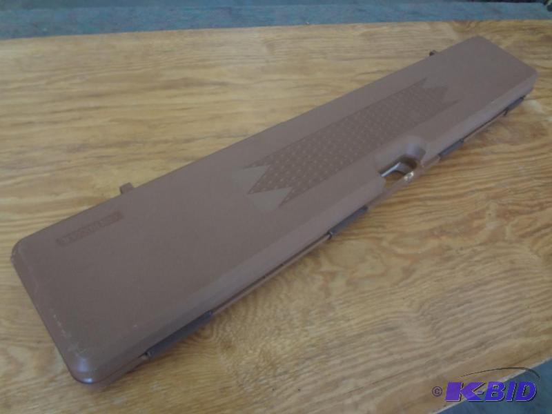 lot 54 image: Hard-Sided Plastic Rifle Case...