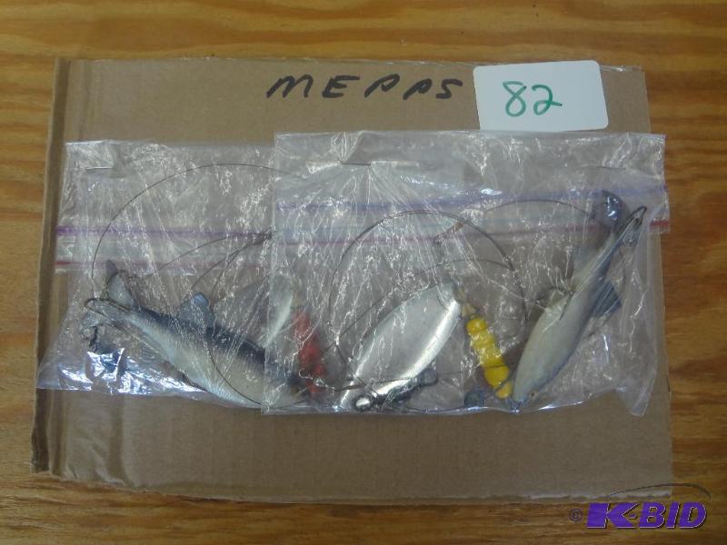 lot 82 image: (2) Mepps Spinner Lures...