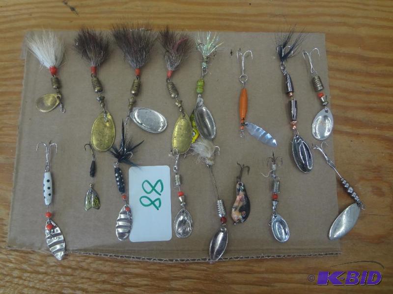 lot 88 image: (15) Various Spinner Lures...