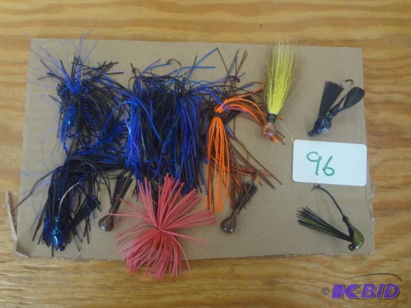lot 96 image: (11) Various Jig Lures...