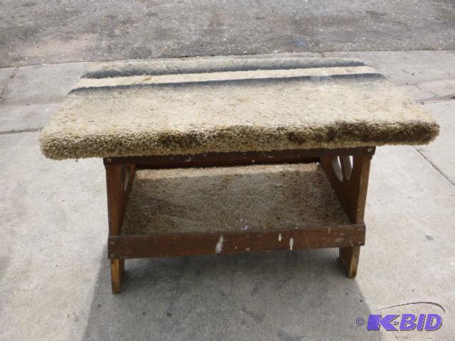 lot 128 image: Garden Bench 24"...