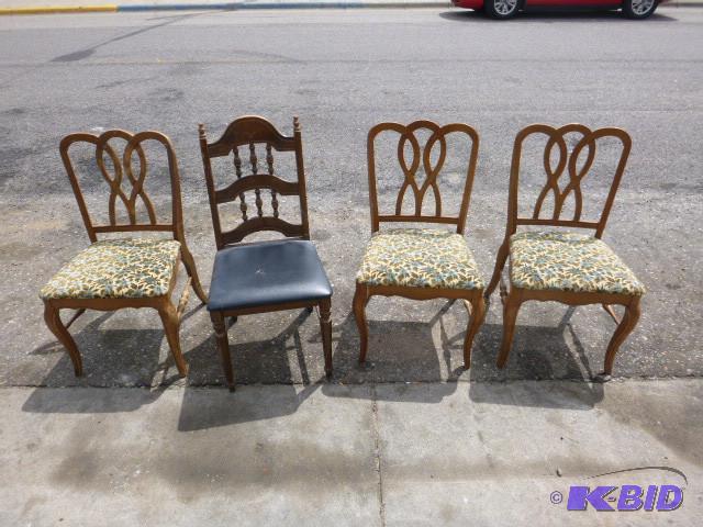 lot 144 image: 4 Padded Chairs...