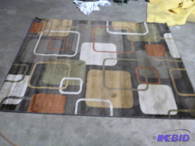 lot 196 image: Area Rug 59" X 82"...