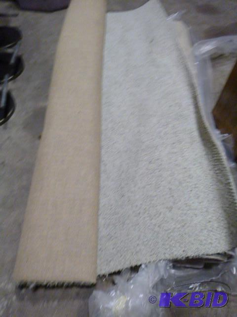 lot 198 image: Roll of Used Carpet Size and condit...