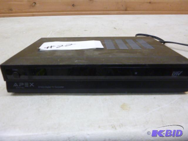 lot 22 image: Apex Digital TV Converter...