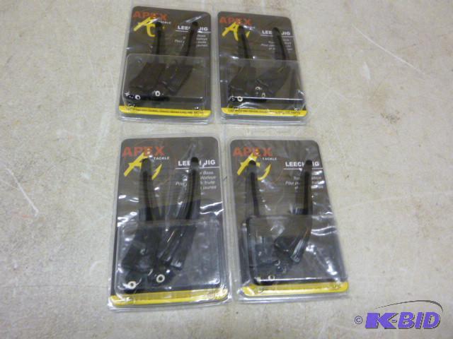 lot 34 image: 4 Packs of Apex Leech Jigs 2 per pa...