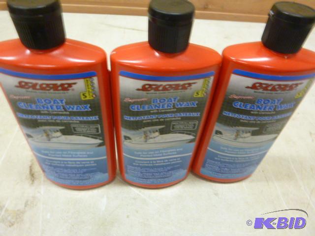 lot 44 image: 3 Bottles of Seasense Boat Cleaner ...