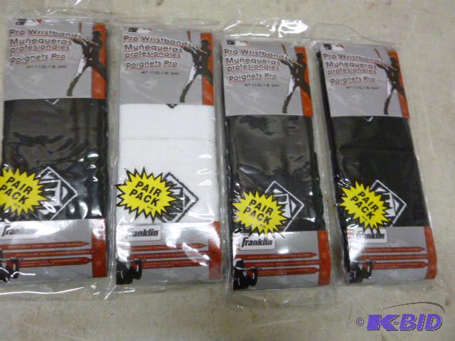 lot 48 image: 4 Packs of Franklin Pro Wristbands ...
