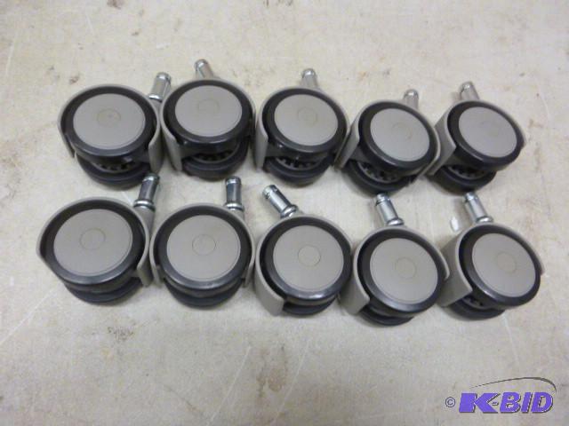 lot 50 image: 10 - 2" Plastic Casters...