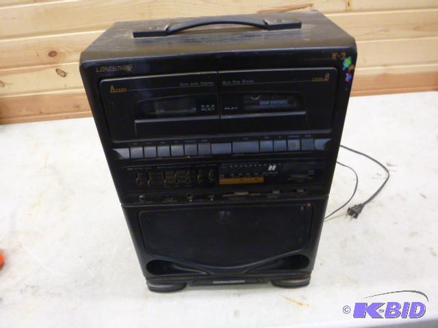 lot 62 image: Lonestar Karaoke Hi-Fi Stereo K3 - ...