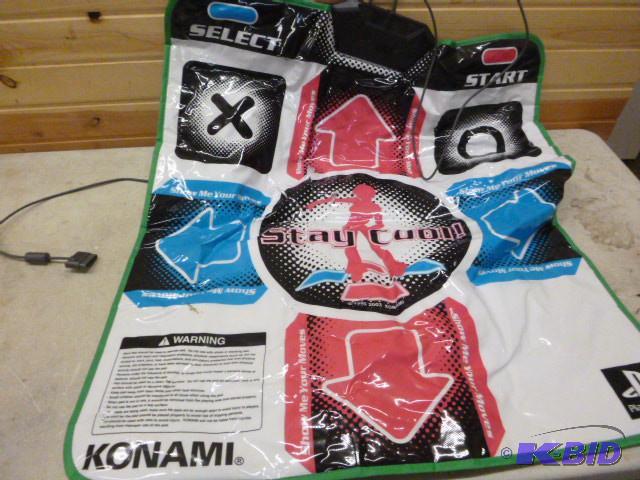 lot 64 image: Konami Play Station Dance Mat...