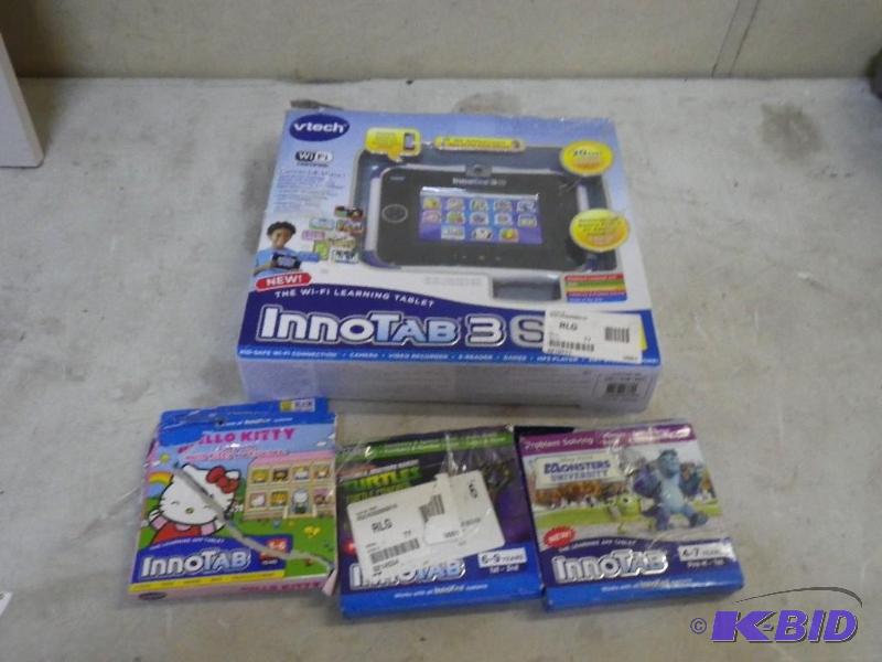 Vtech innotab works with games...