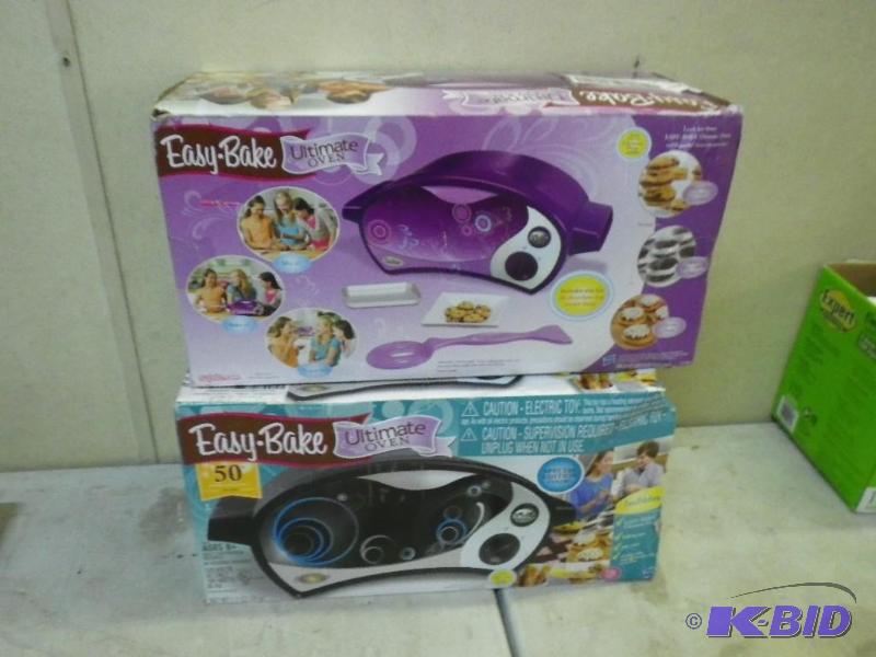 2 easy bake ovens...