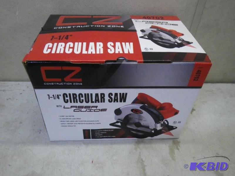 New CZ circular saw...