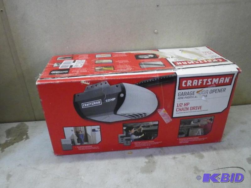 12 HP craftsman garage door opener...