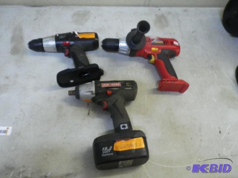 Craftsman cordless drills, untested...