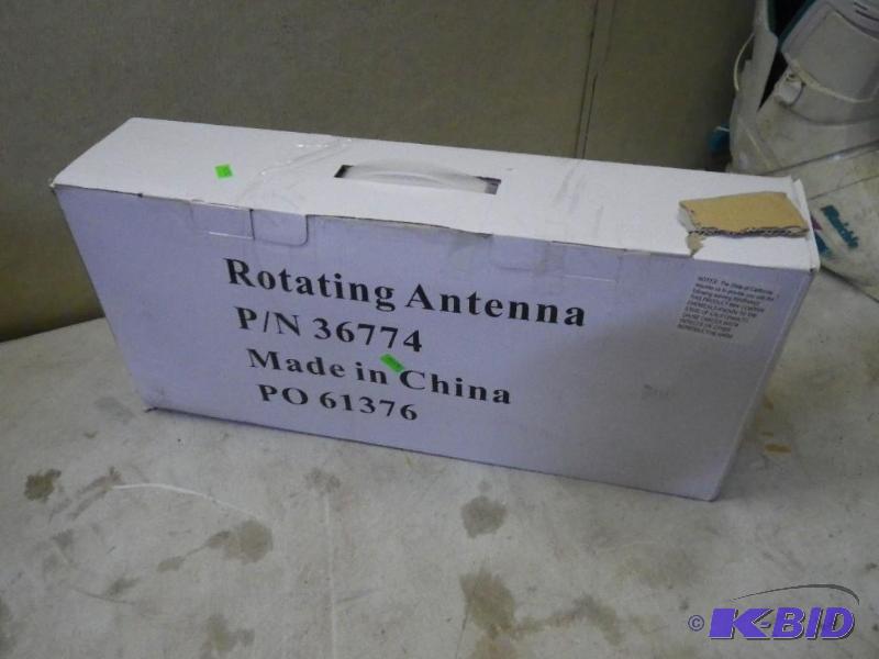 New rotating antenna...