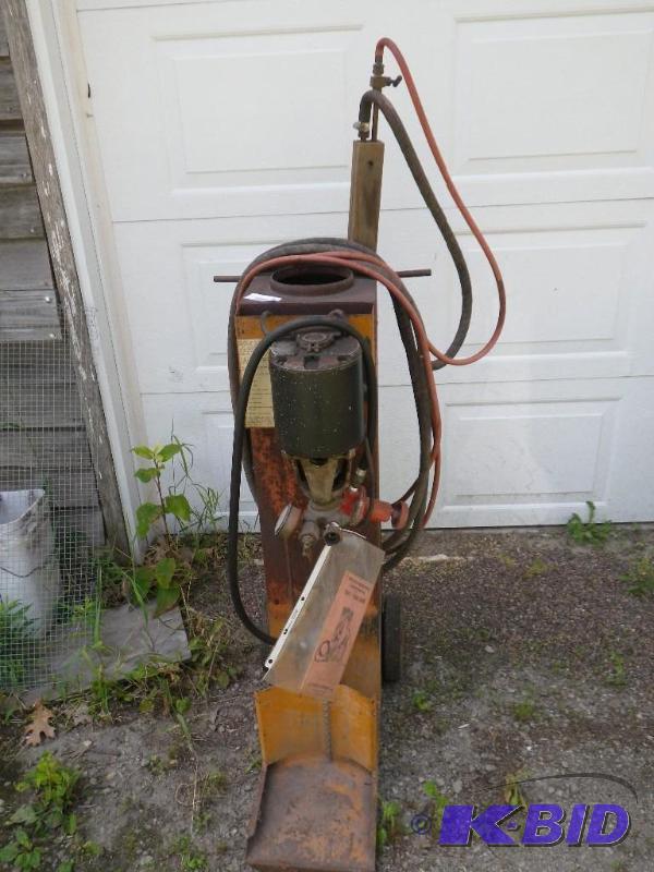 LB White Model T steam cleaner, LP...