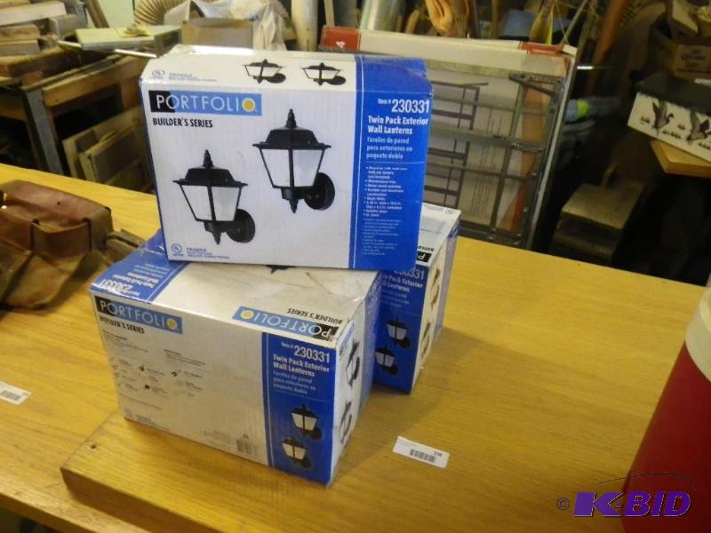 3 boxes of new lights...