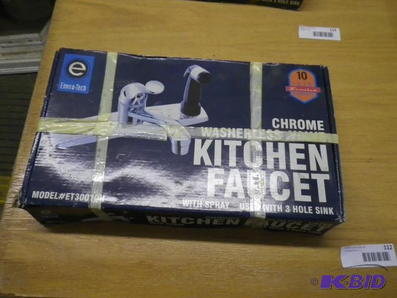 new kitchen faucet...