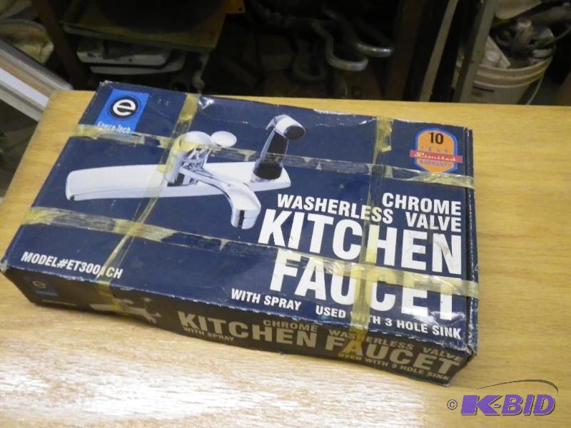 new kitchen faucet...