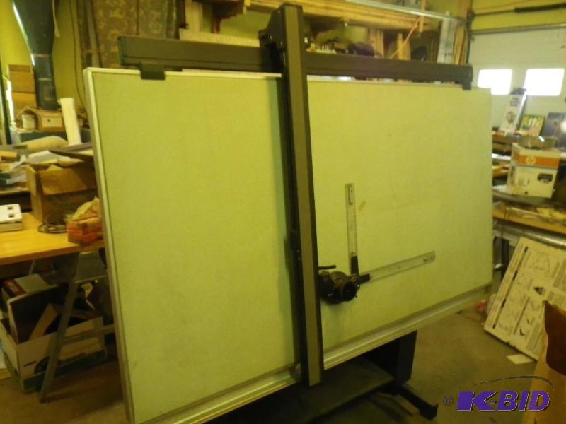 LM Drafting table with lots of atta...
