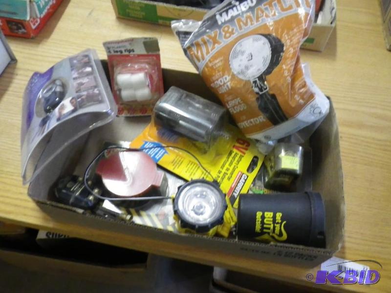 battery stuff, lights...